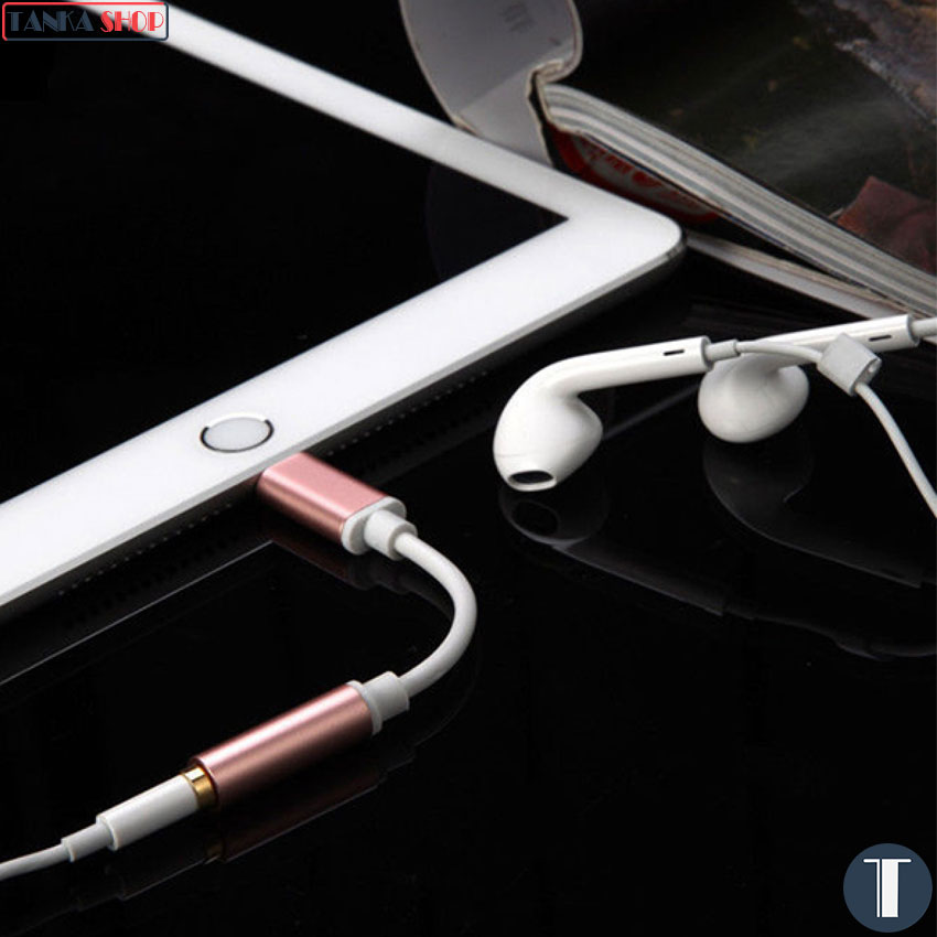 Cáp chuyển tai nghe iphone 7 Cáp chuyển tai nghe iphone 7