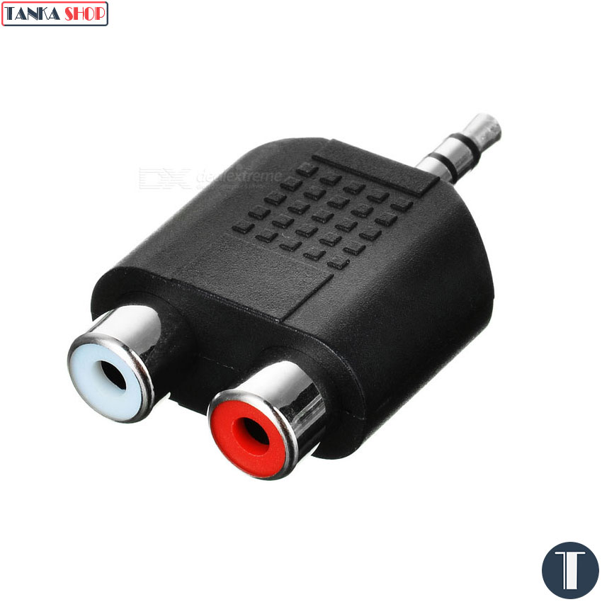 Jack gộp 2 RCA sang 3.5 mm Jack gộp 2 RCA sang 3.5 mm