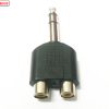 Jack gộp 2 RCA sang 6.5 mm Stereo