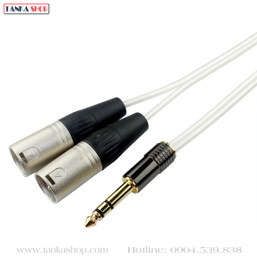 Cáp chuyển đổi xlr sang 6.35 mm Cáp chuyển đổi xlr sang 6.35 mm