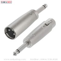Jack chuyển XLR sang 6.35mm Mono