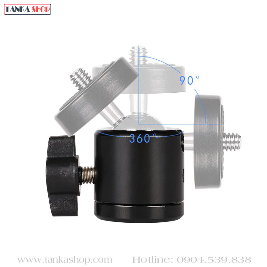 Ball head gắn tripod máy ảnh Ball head gắn tripod máy ảnh