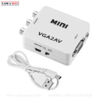 Cáp chuyển đổi VGA sang AV Mini VGA2AV